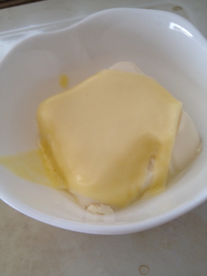 離乳食☆豆腐チーズ