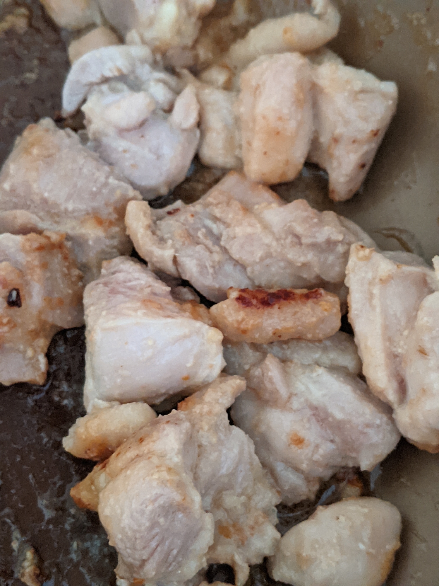 鶏の味噌焼き