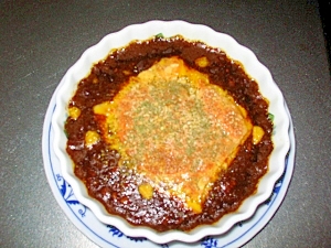 残ったキーマカレーでドリア