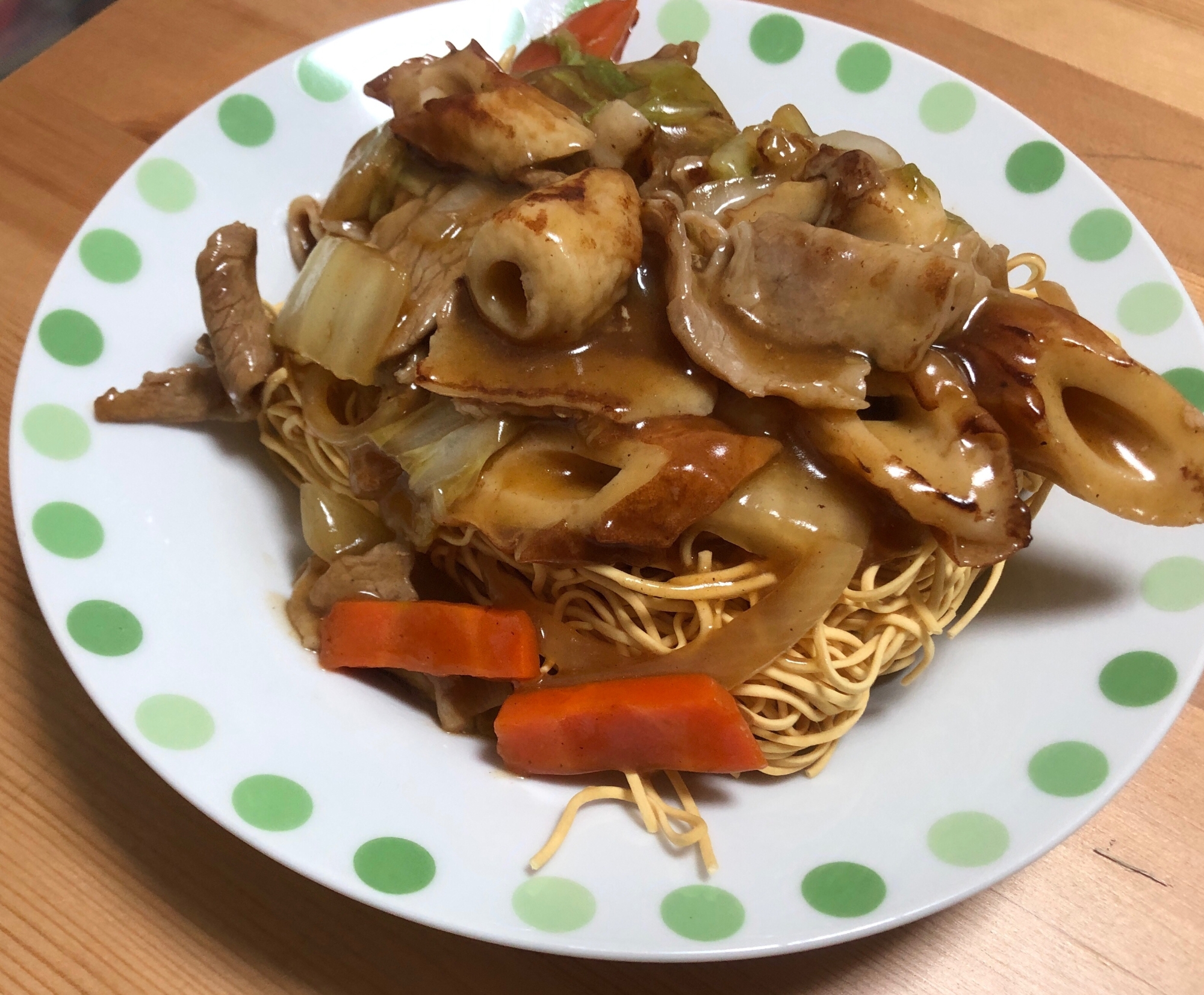 美味☆あんかけかた焼きそば