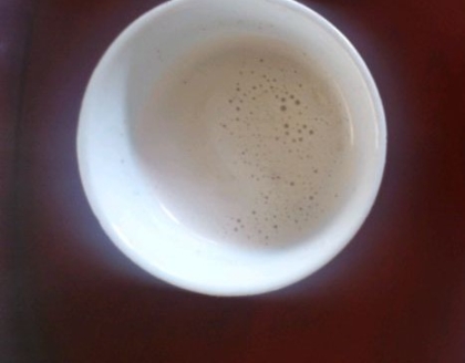 とても簡単なのにコクのあるコーヒーミルクができました♪ありがとうござました(#^^#)