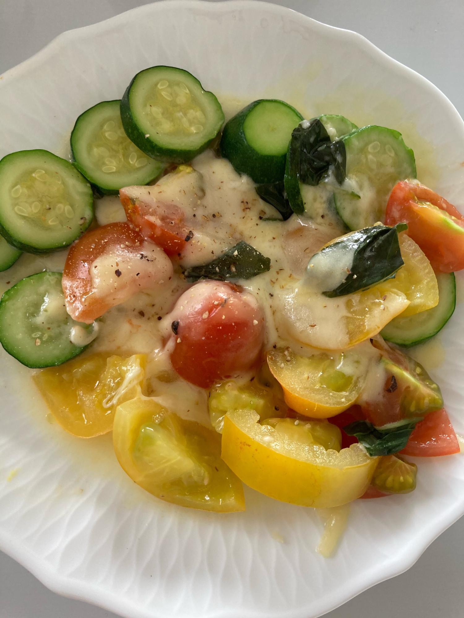 ズッキーニとトマトのチーズのせ レシピ 作り方 By しずず 楽天レシピ ズッキーニとトマトのチーズのせ レシピ 作り方 By しずず 楽天レシピ