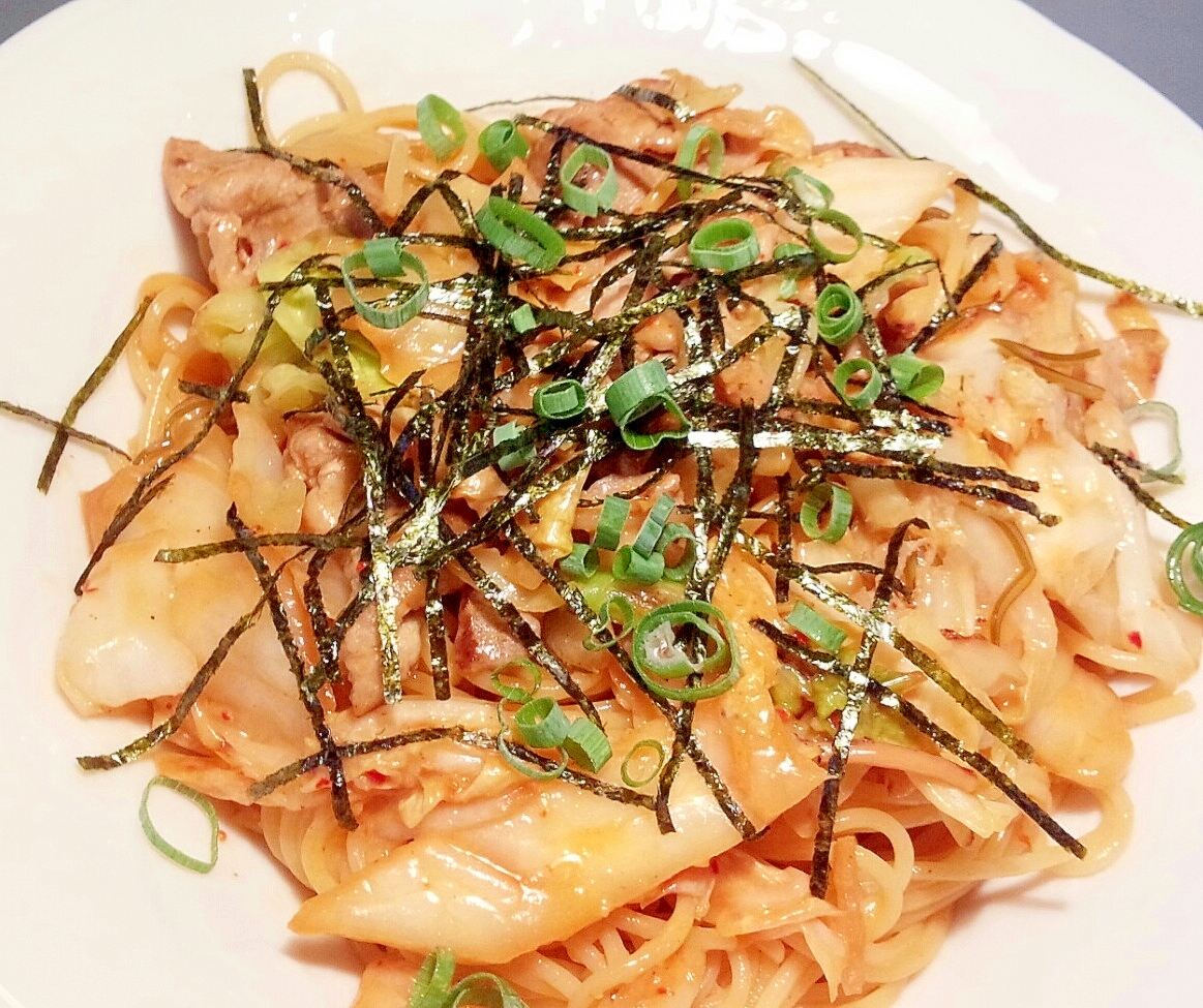 ★◇豚キムチパスタ◇★