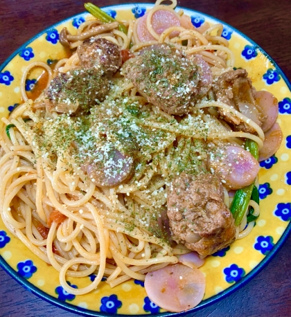 ミートボールパスタ