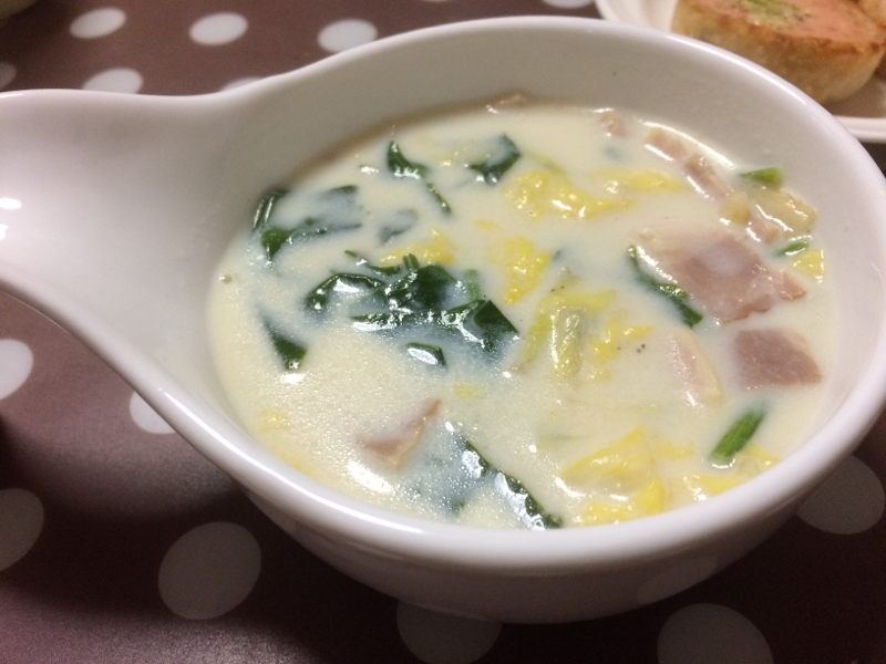 優しい味☆豆乳スープ