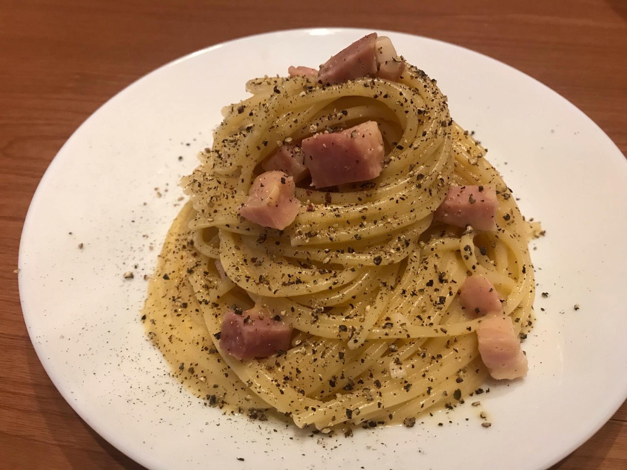 どんなチーズでも♪冷めてもトロトロカルボナーラ