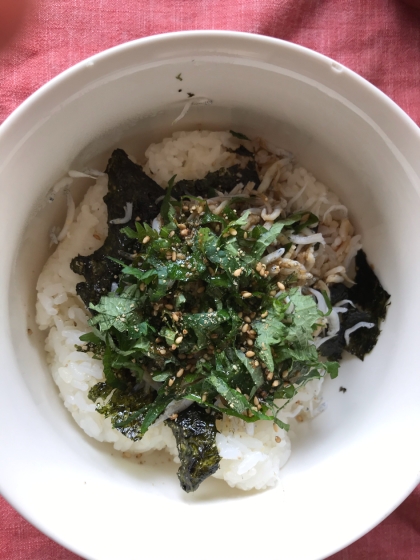 ささっとランチ！ ヘルシーしらす丼☆