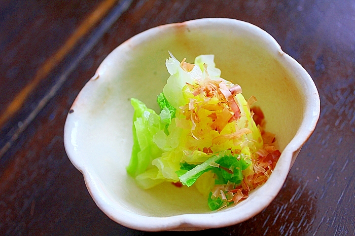 白菜のおひたし