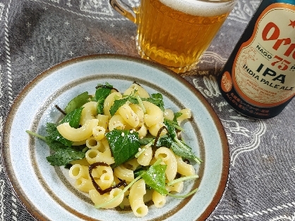 おつまみパスタ♡カッペリーニと三つ葉の冷製パスタ