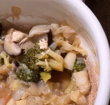 野菜たっぷりトマト豆乳鍋