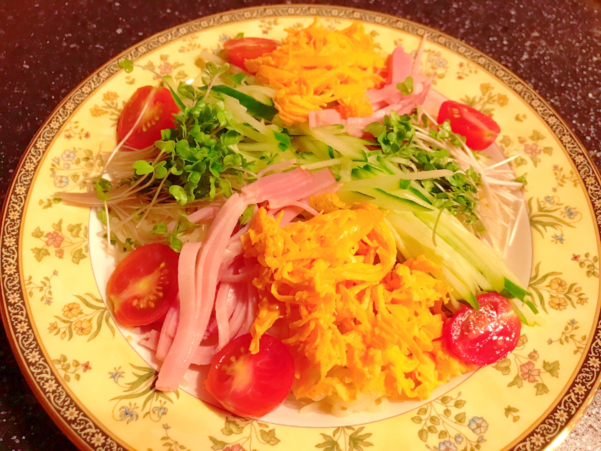 サラダ風 我が家の冷やし中華♡