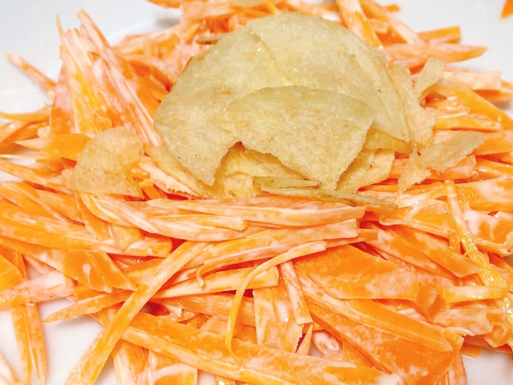 たまに食べたくなる！簡単ポテチで無限にんじん！！