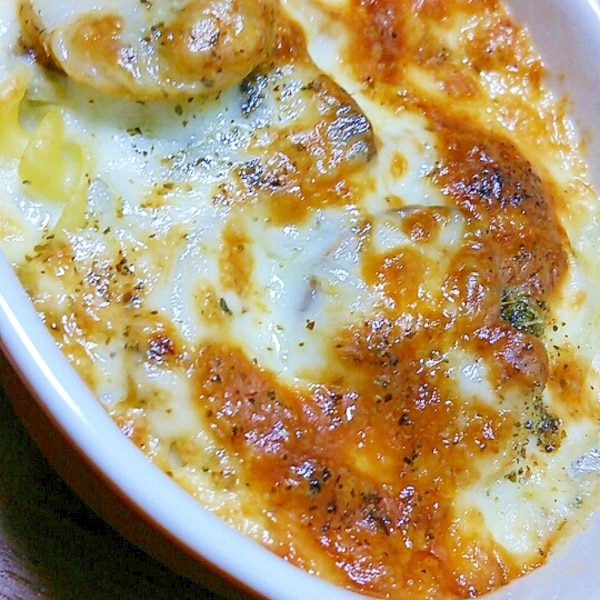 ホタテとエリンギのマカロニグラタン レシピ 作り方 By にゃんこすけ321 楽天レシピ ホタテとエリンギのマカロニグラタン レシピ 作り方 By にゃんこすけ321 楽天レシピ