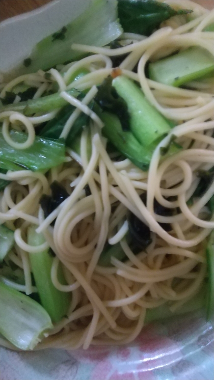和風バター醤油パスタ〜松茸のお吸い物を使って〜