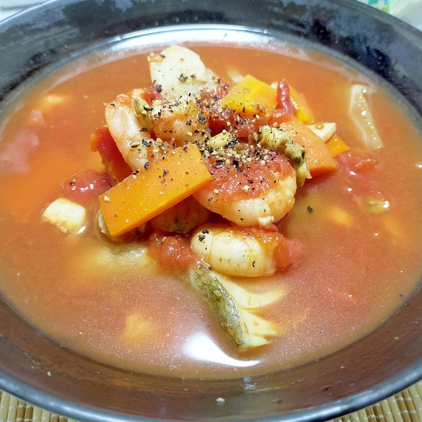 なんちゃって ブイヤベース レシピ 作り方 By 柿とあずき 楽天レシピ なんちゃって ブイヤベース レシピ 作り方 By 柿とあずき 楽天レシピ