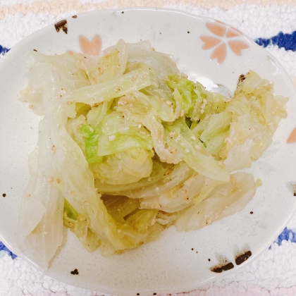 ５分で！？野菜農家の方の❤サラダ菜の胡麻よごし♪