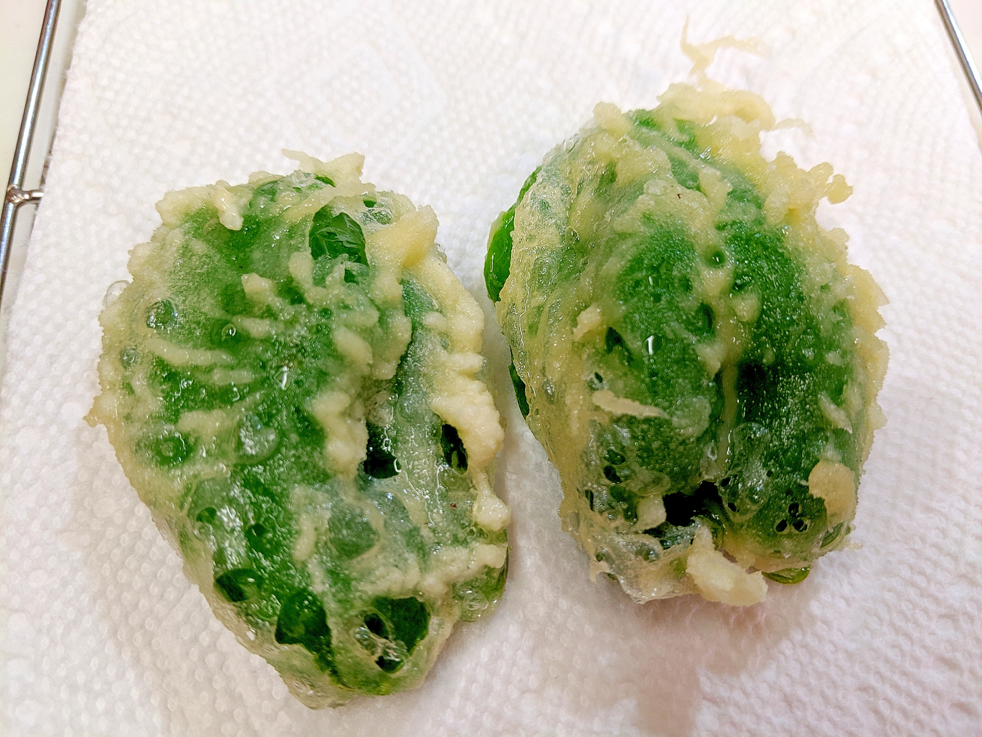 衣がはがれにくい ピーマンの天ぷら レシピ 作り方 By Eee928 楽天レシピ