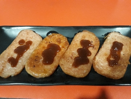 簡単 おつまみにも 焼きスパム レシピ 作り方 By 17mm 楽天レシピ