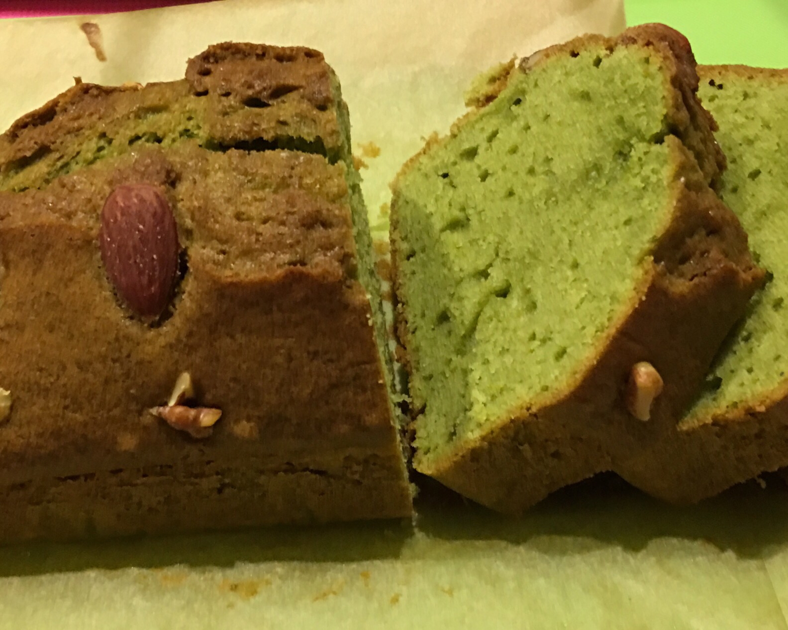 簡単 ナッツと抹茶のしっとりパウンドケーキ レシピ 作り方 By しょうママ散歩之助 楽天レシピ
