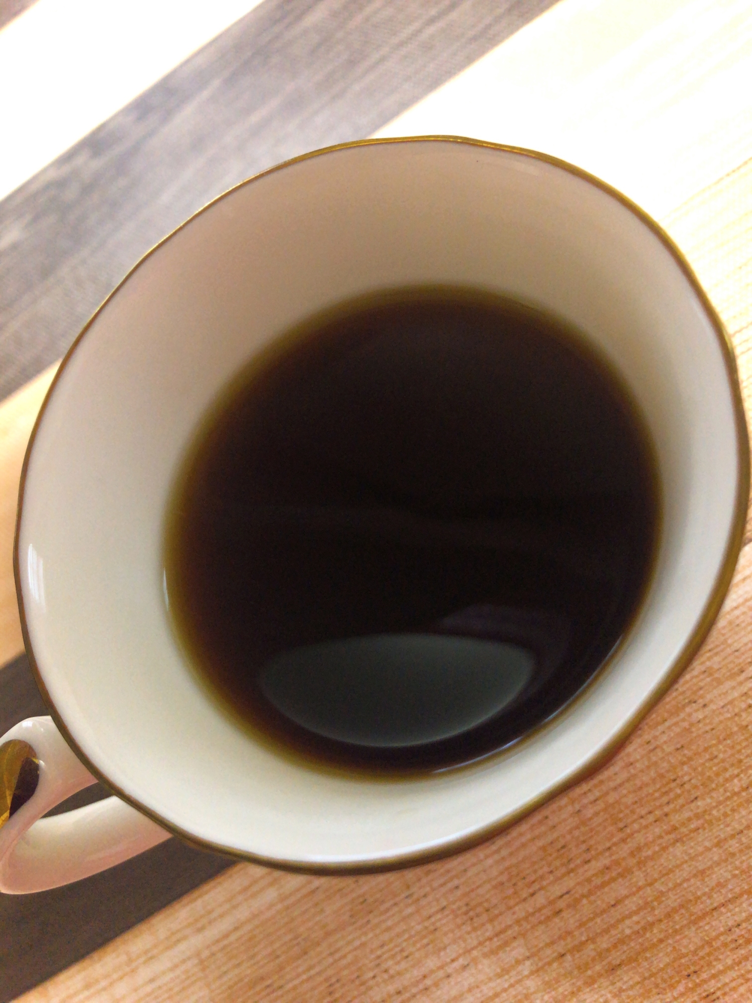 麦茶ホットコーヒー