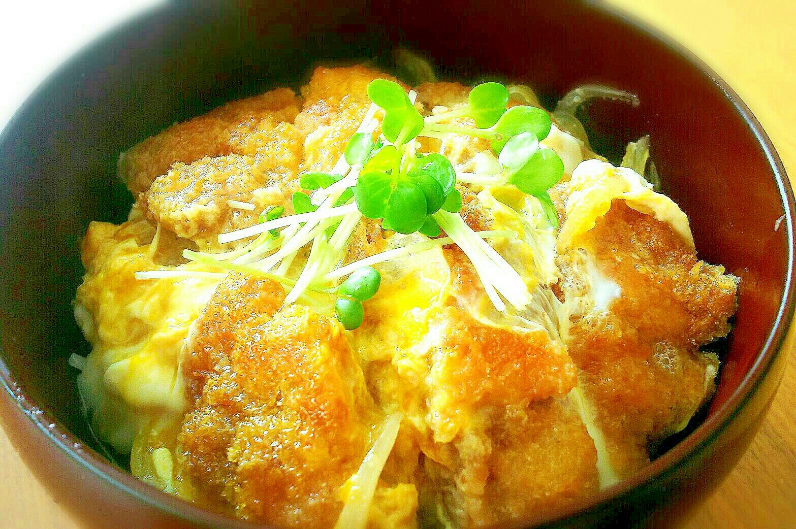 超ふんわり！豚こまでかつ丼♪