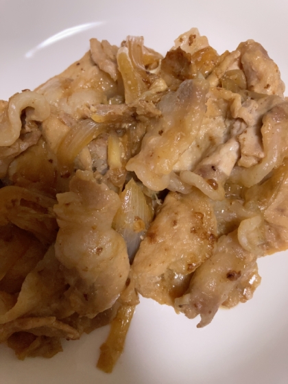 子供も食べやすい☆しょうが焼き