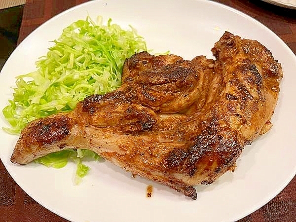 ビールに合う♪阿波尾鶏のスパイシー骨付鳥