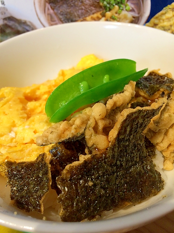 海苔天丼〜山葵ドレッシングで♪〜