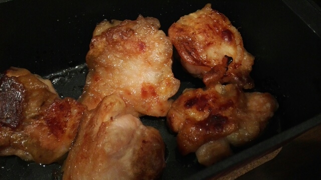 トースターパンで作る揚げない唐揚げ