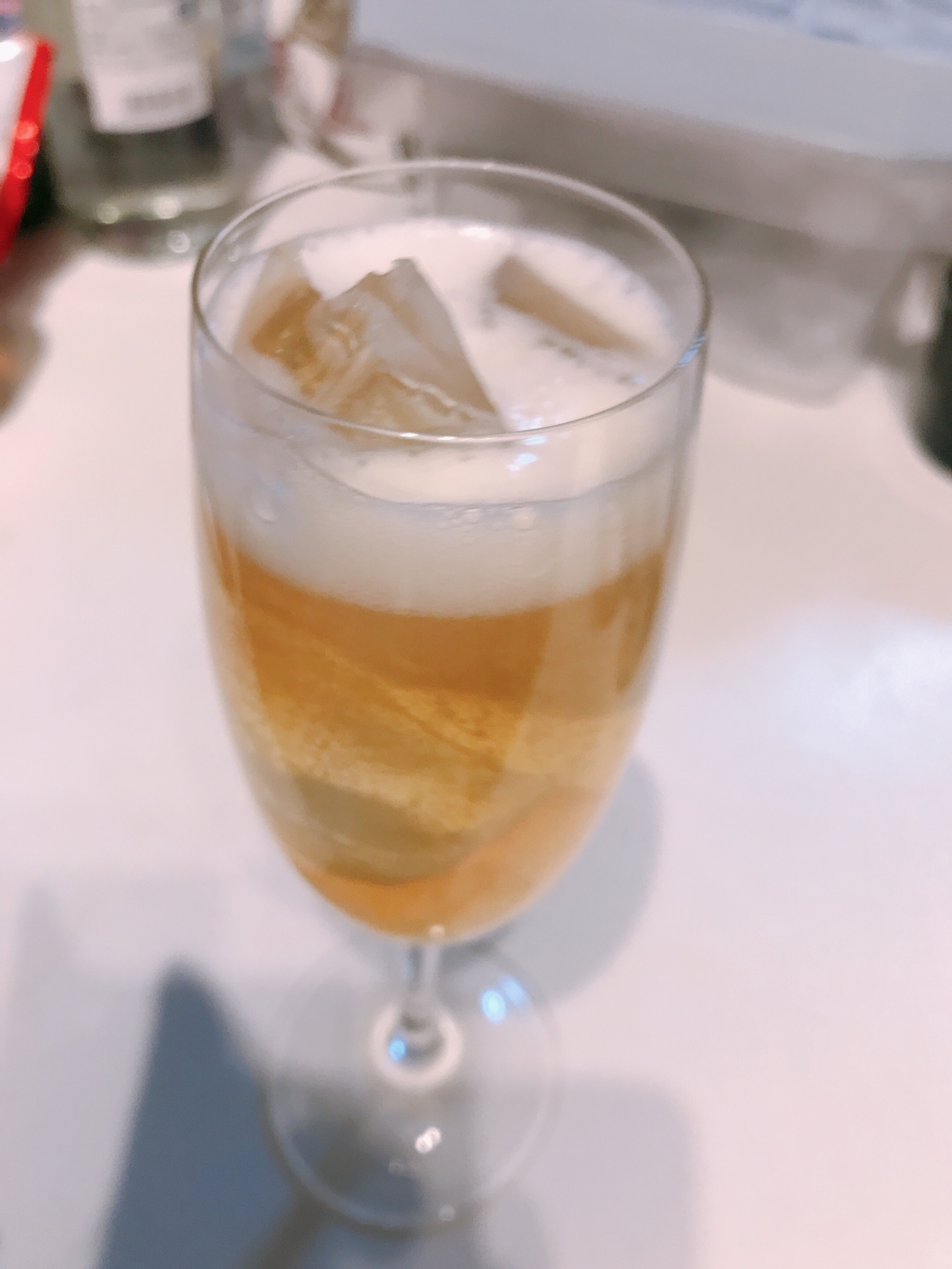 梅酒のビール割り