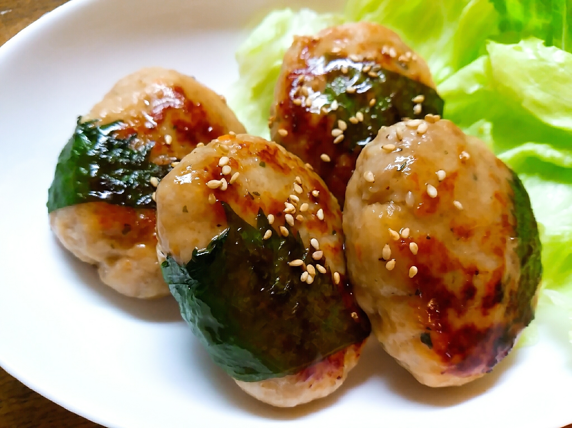 シソ巻き鶏つくねの照り焼き レシピ 作り方 By のん786 楽天レシピ シソ巻き鶏つくねの照り焼き レシピ 作り方 By のん786 楽天レシピ