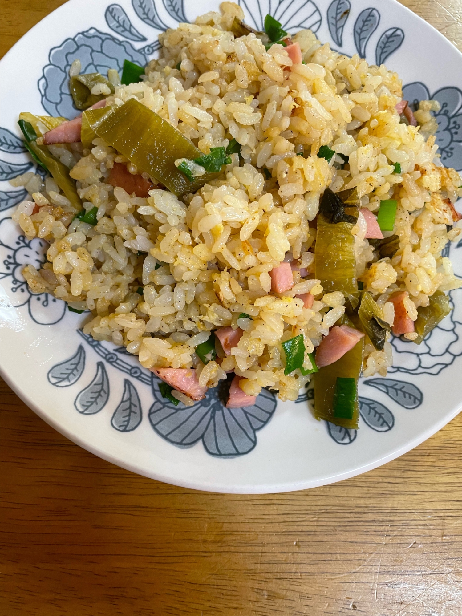 パラパラ高菜チャーハン♪