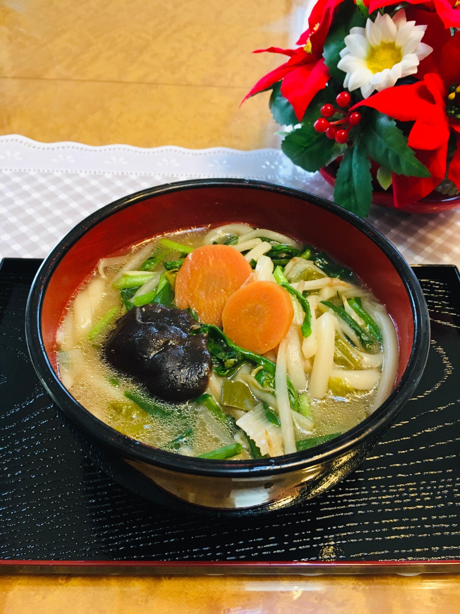 身体ポカポカ☆五目うどん☆