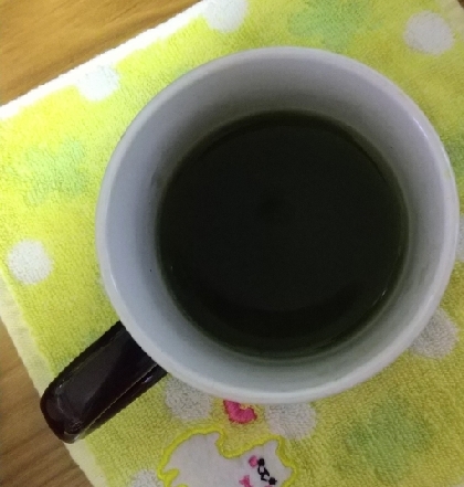 グリーンティ♪抹茶ラテ♪粉末抹茶使って『裏技伝授』