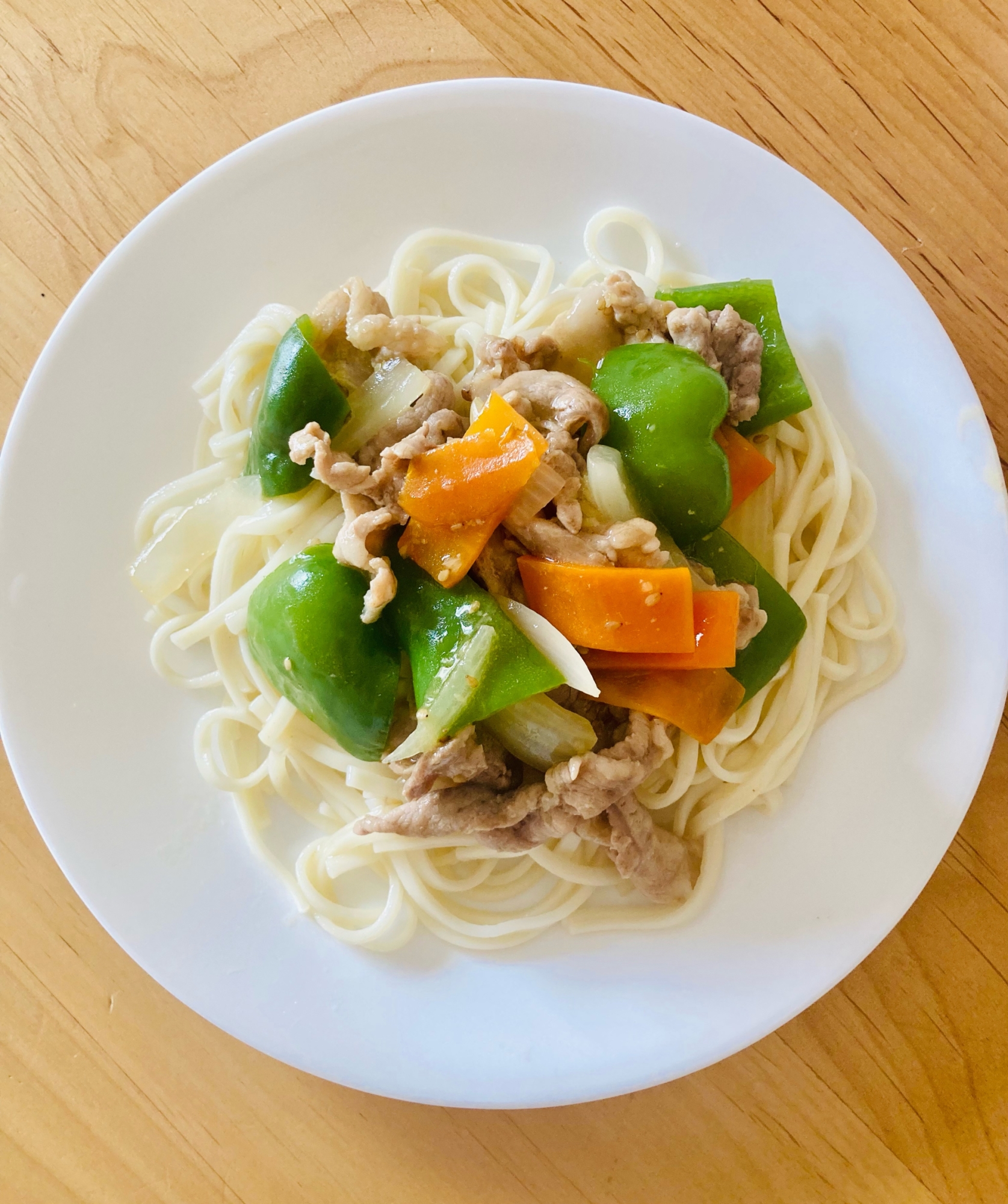 合わせ調味料で☆あんかけうどん