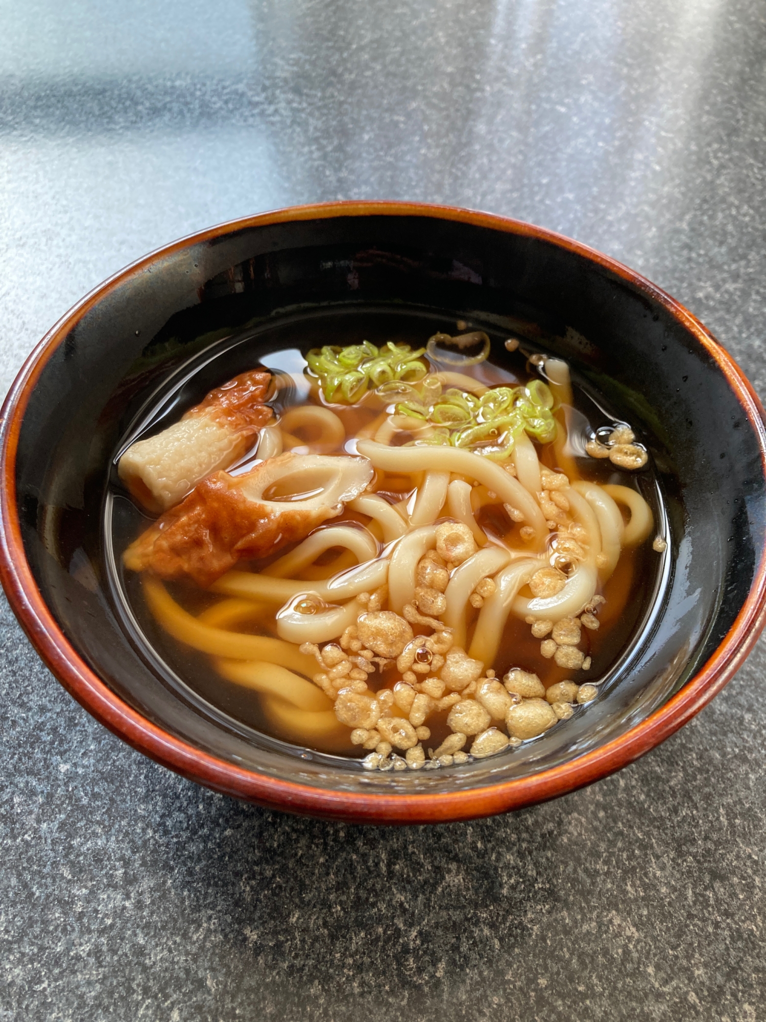 私の温かいうどんつゆの作り方