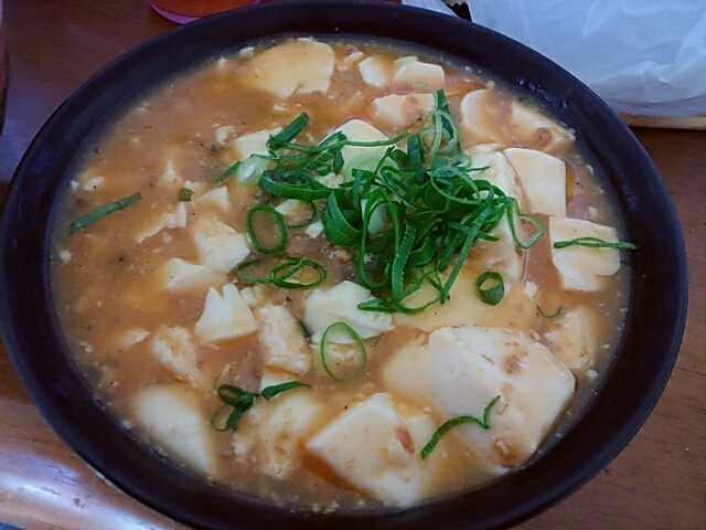 八丁味噌とコチュジャンで麻婆豆腐