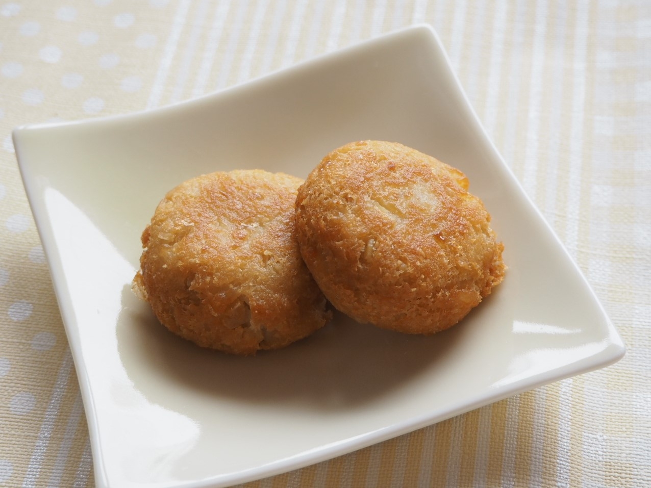 [学校給食]大豆とはんぺんのふわふわ団子