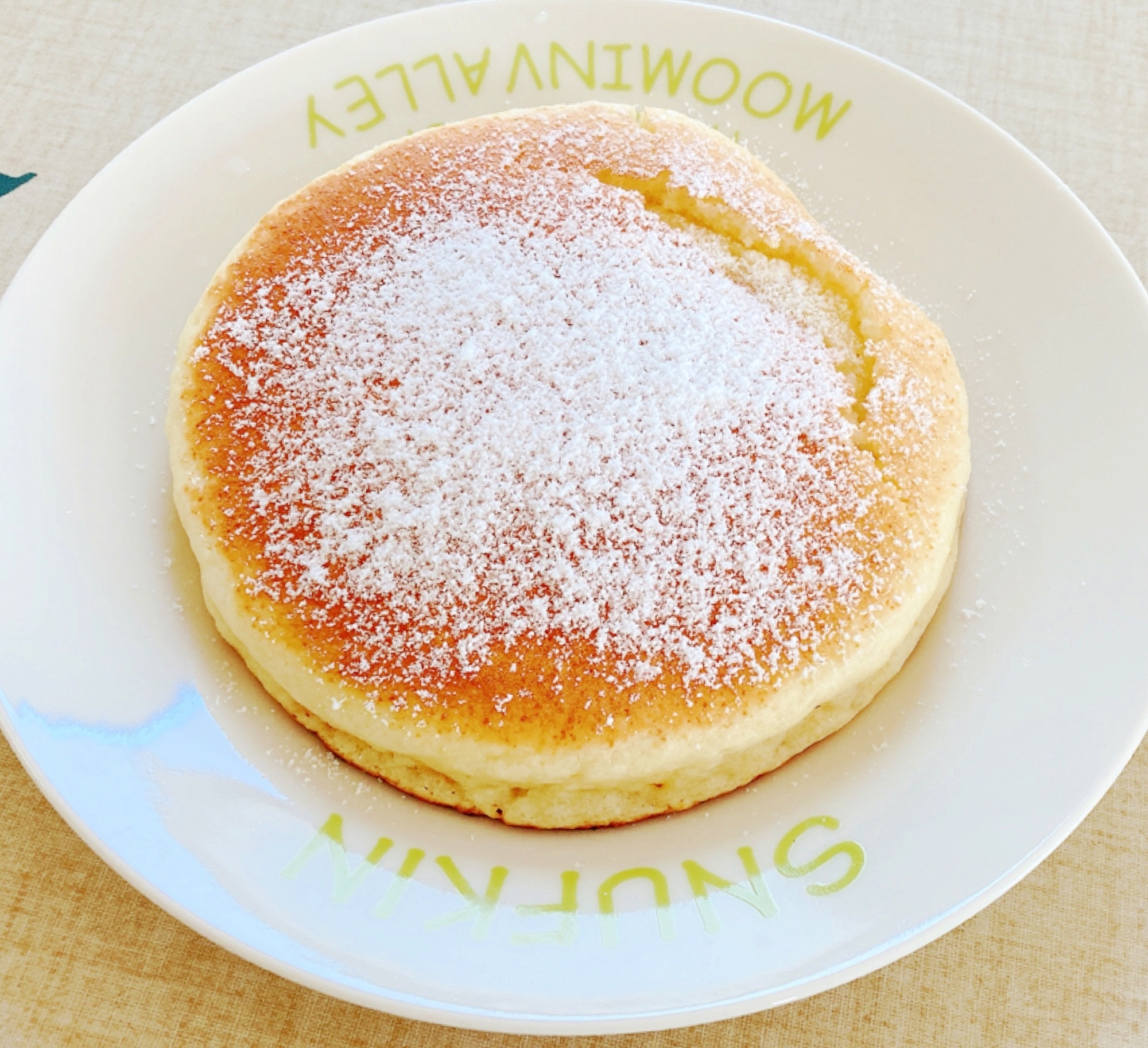 白玉粉入りパンケーキ