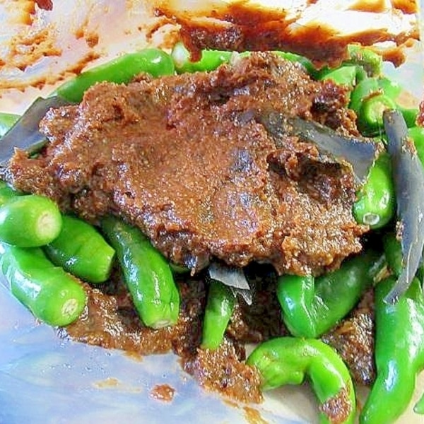 青唐辛子の味噌漬け レシピ 作り方 By Tessy5 楽天レシピ 青唐辛子の味噌漬け レシピ 作り方 By Tessy5 楽天レシピ