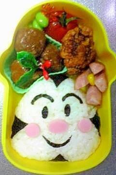 *。★おむすびマン弁当★。*