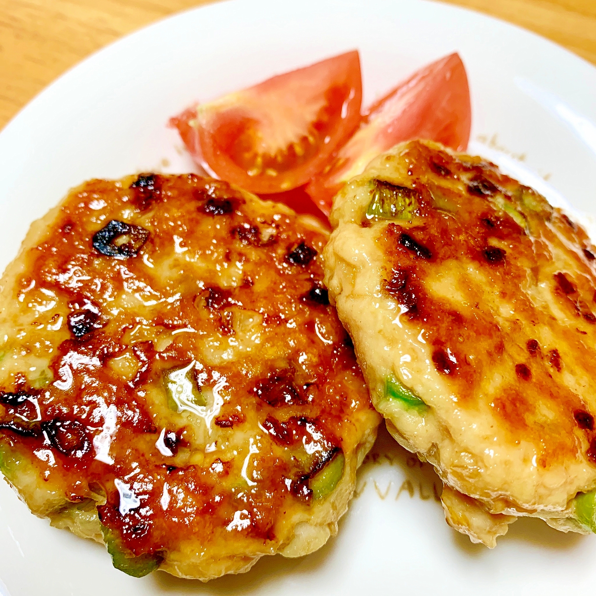 アスパラと鶏ひき肉のつくね♪