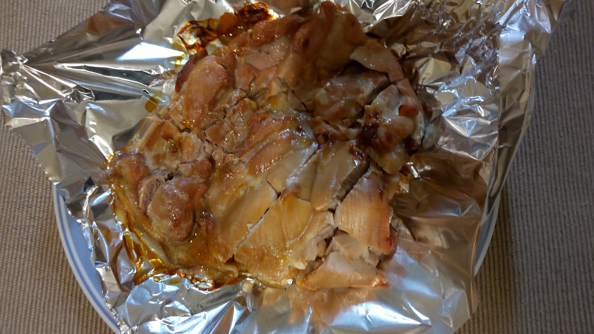 鶏もも肉オーブン焼き