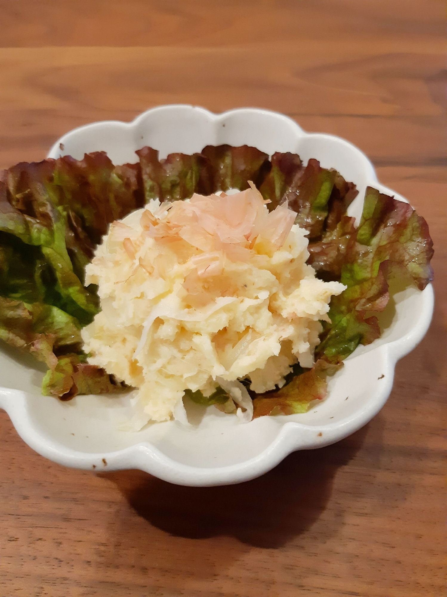かつお節と玉ねぎだけ！絶品和風ポテトサラダ