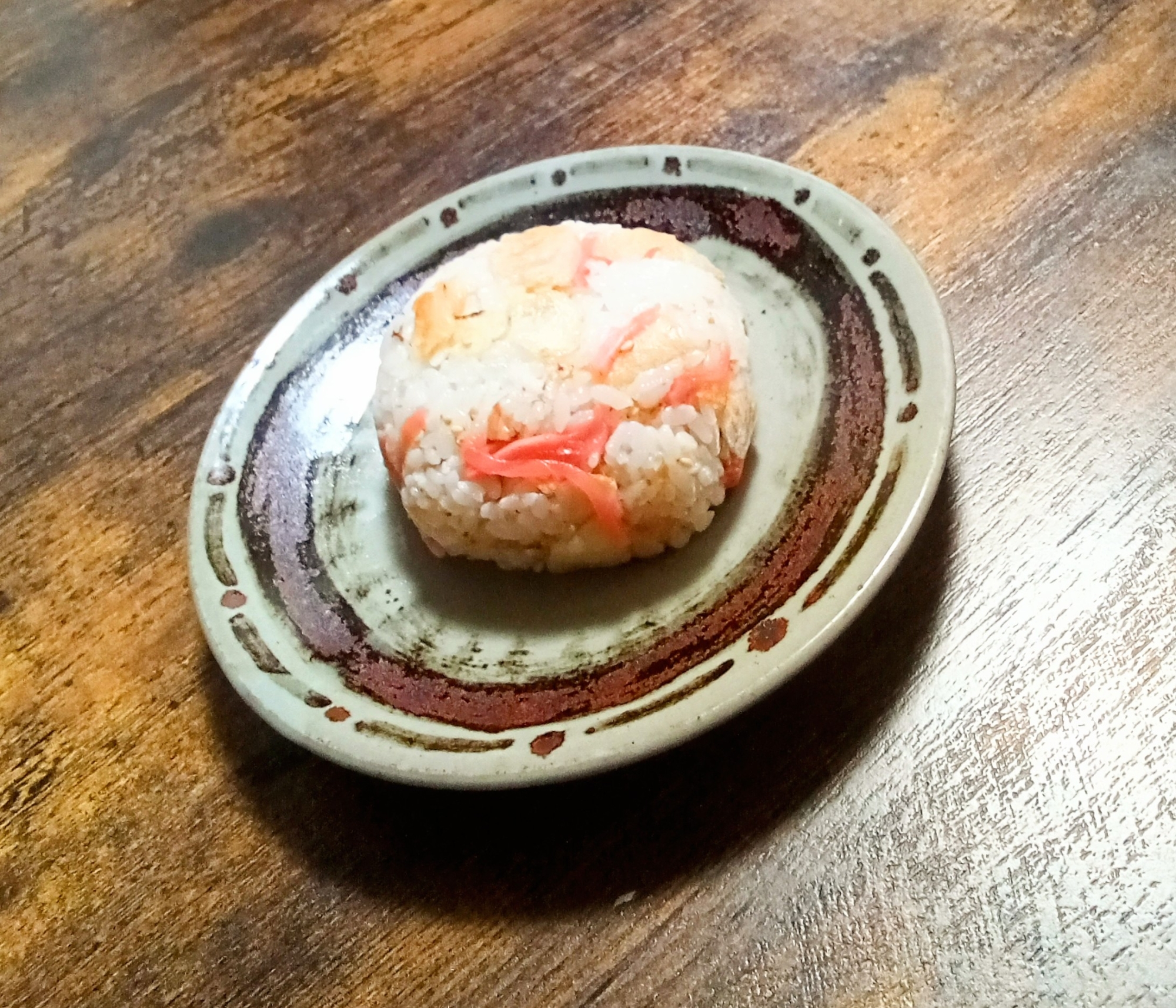 ポテトチップスでおにぎり！