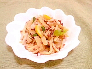 塩かぼすのさっぱりパスタ