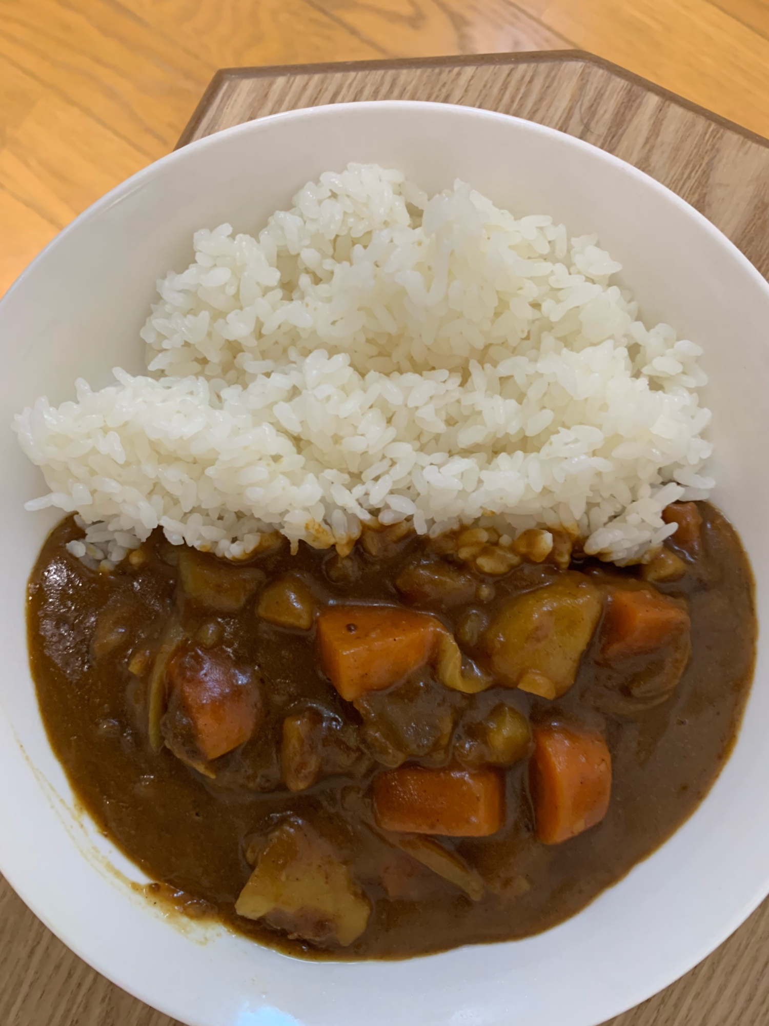 ズボラカレーライス