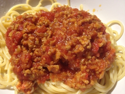 ホールトマトでミートソース レシピ 作り方 By ぴいさん9640 楽天レシピ