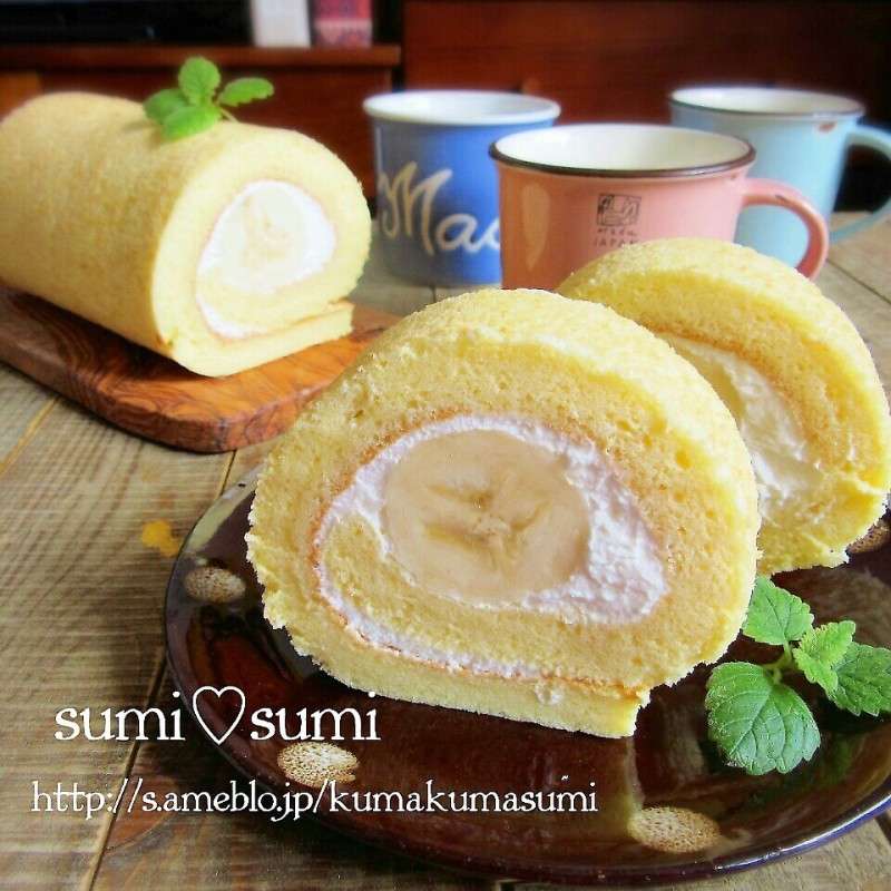 失敗なし！基本のシフォンロールケーキ