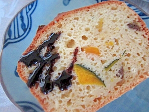 オレンジママレードシナモンパウンドケーキ